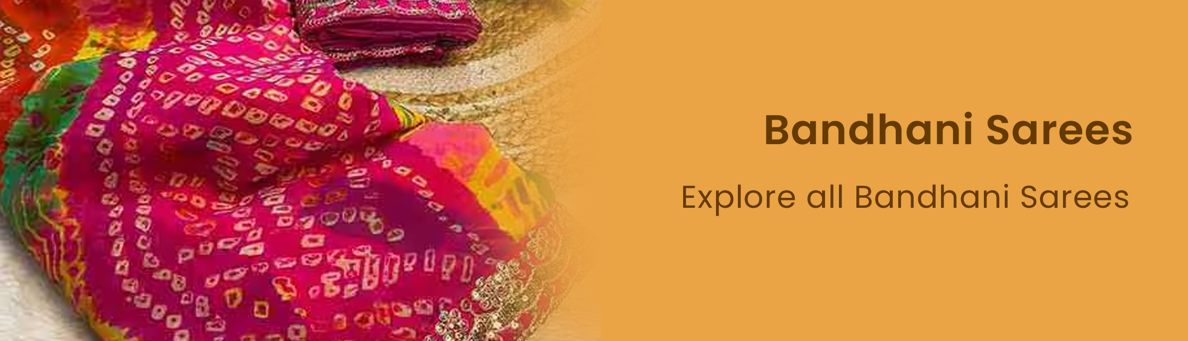 Bandhani Sarees