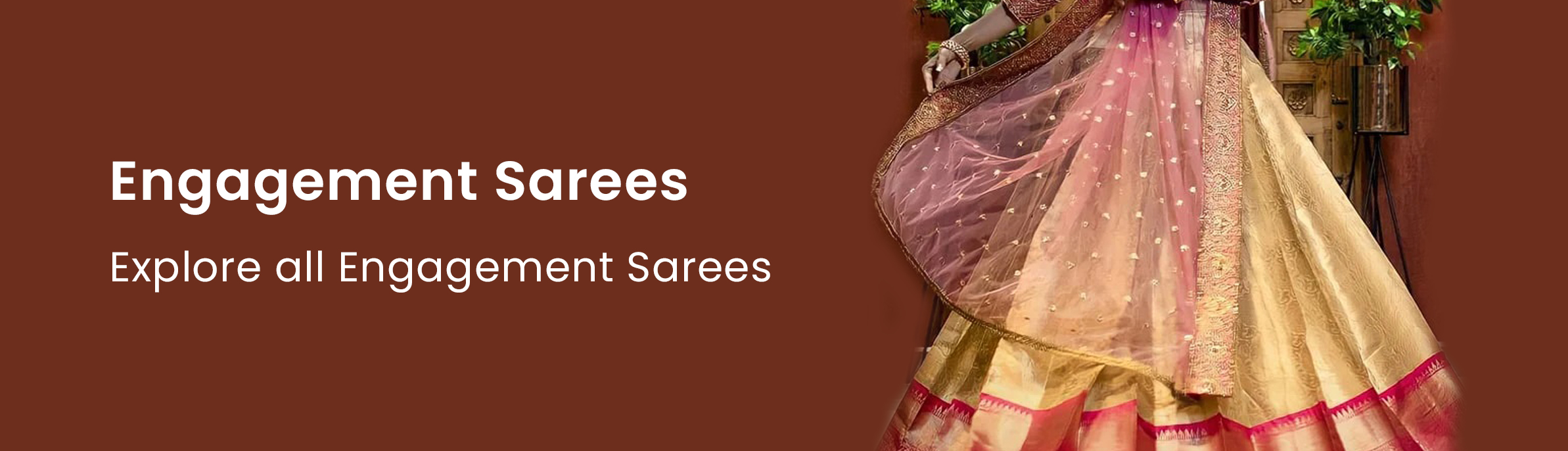 Engagement Sarees